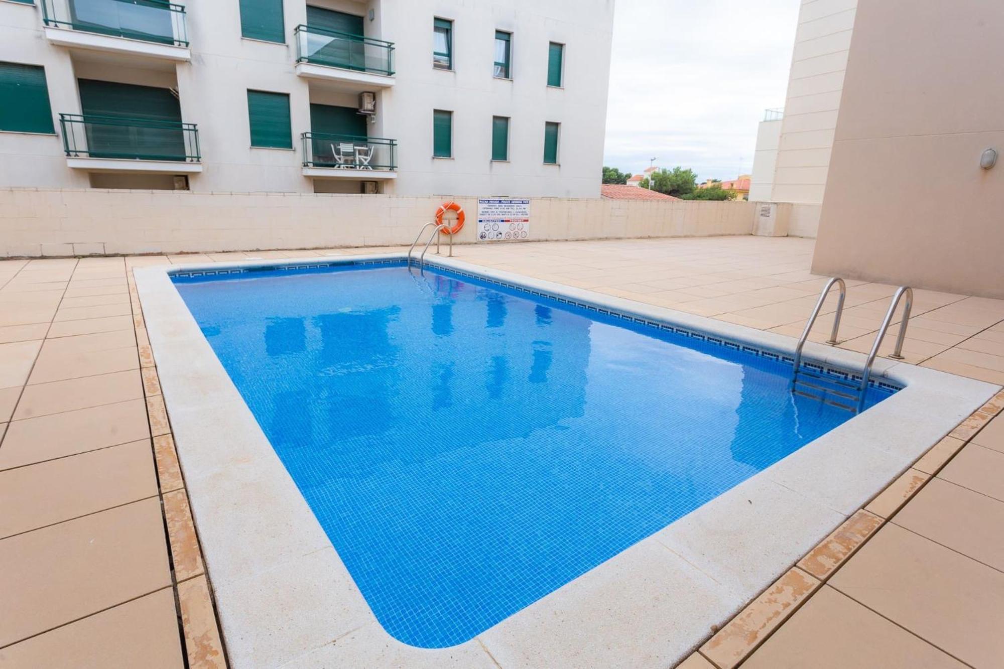 Apartamento Passeig Del Mar L' Escala Exterior foto