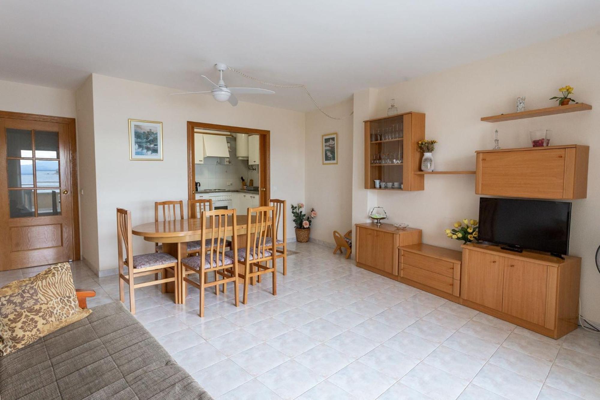 Apartamento Passeig Del Mar L' Escala Exterior foto